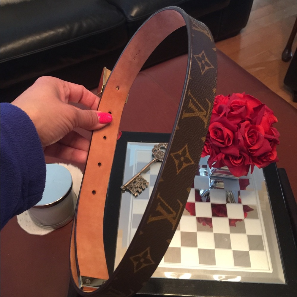 ***SOLD*** Louis Vuitton Monogram Belt - Picture 2 of 8